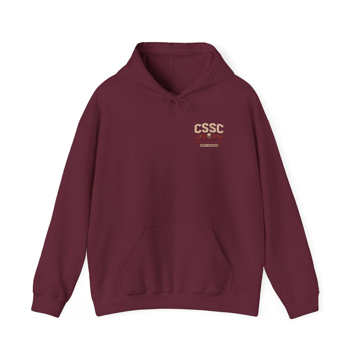 Maroon Cheap Seat Social Club Row Z hoodie